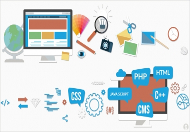 I wil do create any dynamic and static wepsite