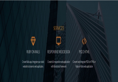 Ruby on Rails website