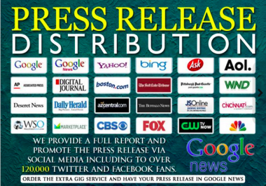 Put Your Press Release In Google News