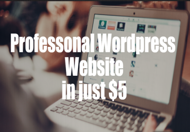 create Unique and Attractive Wordpress website