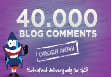 I Will Provide Over 40,000 Live SEO Blog Comment Backlinks,  Improve Your Iink Building