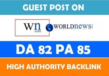 I will do guest post on WN