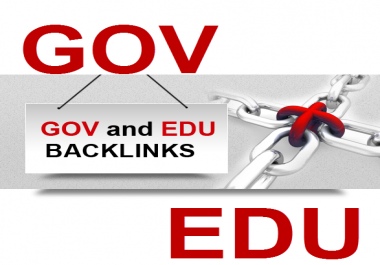 Build 20 EDU /G0V Related Backlinks excellent website and YouTube SEO