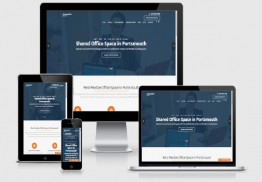 Create 3 page WordPress site