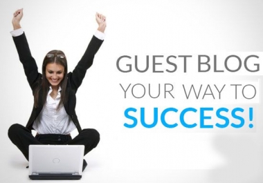 Guest posting serivce on google indexed sites