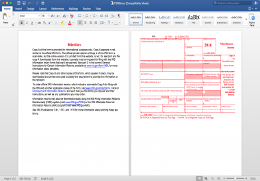 Convert your files to PDF and Word
