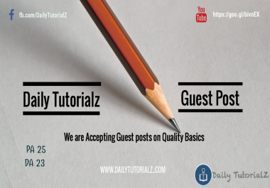 Guest Post Available Tech Niche