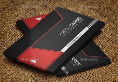 Design Attractive Business Card For You 12hr
