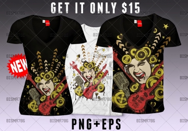 Design an Eye catchy T-Shirt of your Dream.