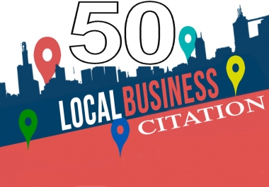 Create 50 UK/Canada/Australia USA Live Local CITATION for Local SEO