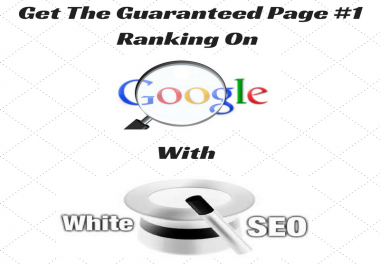 Bring your website on the first #1 page of Google Monthly SEO