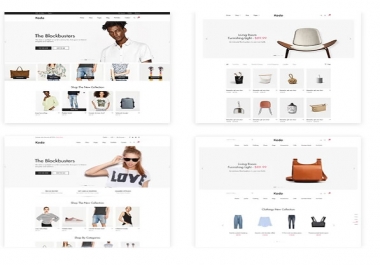 Develop ecommerce site and add products