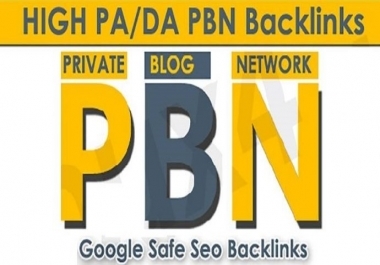 Manually LINKWHEEL using 10+ PBN domain - DA 20+ and TF 20+