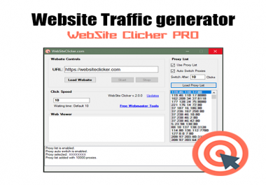 WebSite Clicker Traffic Generator