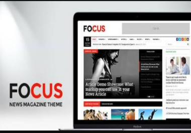 'FOCUS BLOG' WORDPRESS THEMES AT LOW PRICE