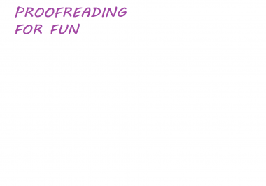 I can proofread any ENGLISH thing you give to me in 48 hours