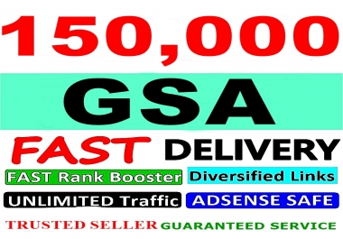 GSA dofol SEO 150,000 VERIFIED GSA Backlink For Instant Ranking-Get To Google Page 1 Before 24 Days