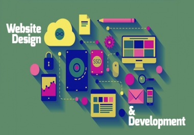 create a professional website for you