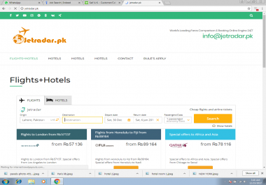 Airlines,  Travel Agency,  Flights & Hotels Affiliate Online Booking Money Making Website
