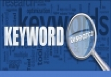 Do deep SEO 40 Keyword Research for your Niche or website