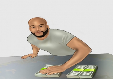 Professional make cartoon portrait from your picture