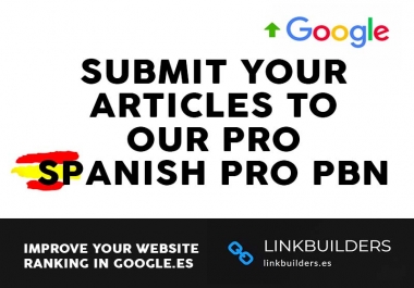 Publish 10 Articles in Spanish PBN Premium Quality -&gt Earn 10 backlinks