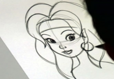 Amazing sketch image in just one day