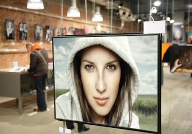 put photo or logo on 35 BILLBOARDS city posters