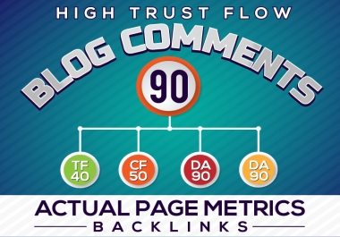 we will create 90 HIGH Domain Authority backlinks