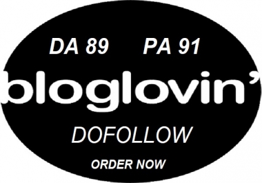 Publish Guest Post On Bloglovin Da 89 With Dofollow