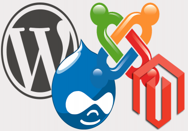 Install any type of free PHP CMS on your host