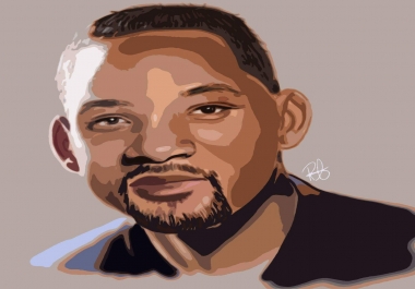 Draw a nice digital portrait for you