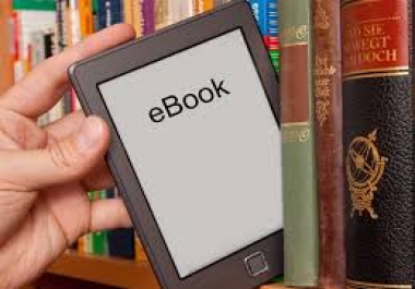 Write ebook of 25 pages on any topic