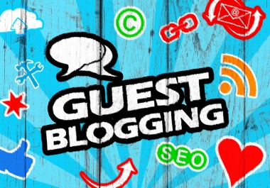 Blogger Outreach Service 5 Guest Post Dofollow Backlinks on DA-50/TF-20 and writing