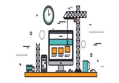 build a responsive website via WordPress for you.