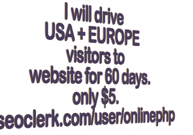 Get keyword TARGETED real visitors Website TRAFFIC in 30 days