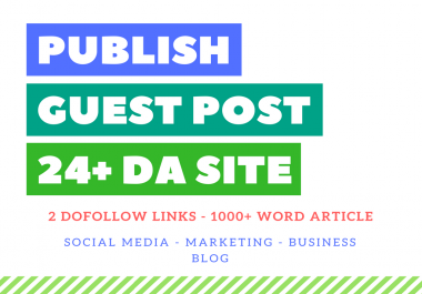 Sponsored Guest Post On 24 Da Blog