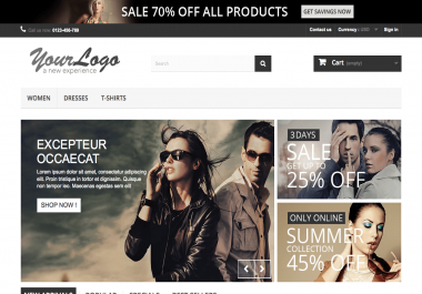 Ecommerce web store on hosted a non-existent name