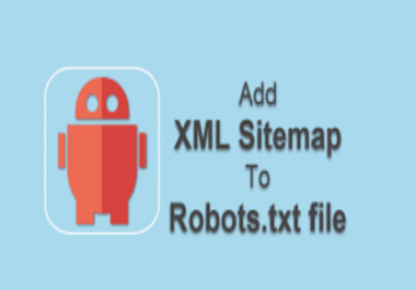 create robots file and sitemap for your