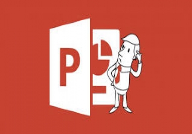 I will make powerpoint slides presentation