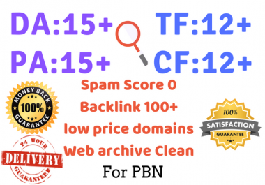 Research 6 Expired Domain With High Metrics