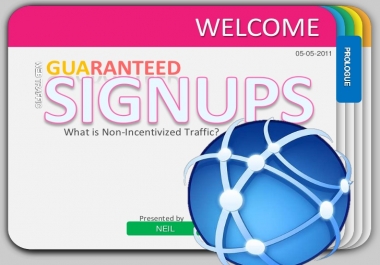 Drive 20+ Human Organic SignUps To Your URL