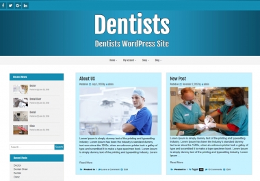 Create Responsive Business Wordpress Website Design