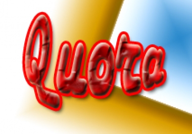 Offer 30 High Quality Quora Answer
