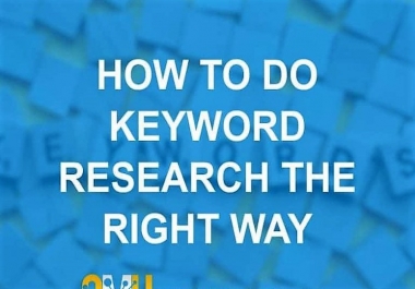 do keyword research and competitor analysis for your target