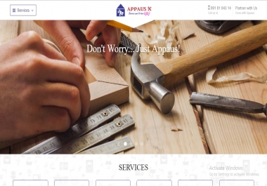 Design a 5 page Website