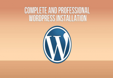 I will create a professional wordpress website