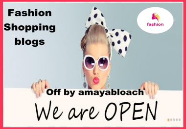 Guest post on Fashion and shopping related blog