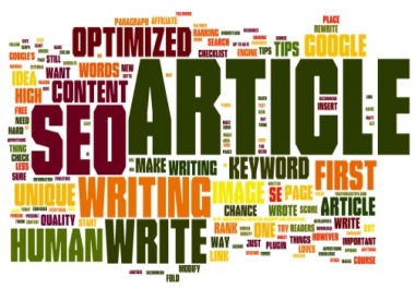 I Write 1 Articles Of Quality Up to 1000 words