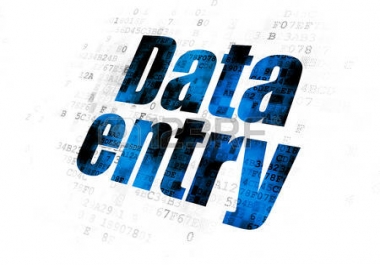 I'm professional virtual assistant web research and Data entry